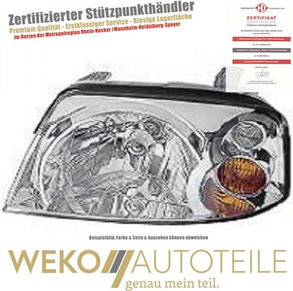 Diederichs Scheinwerfer li. Atos, 04->>