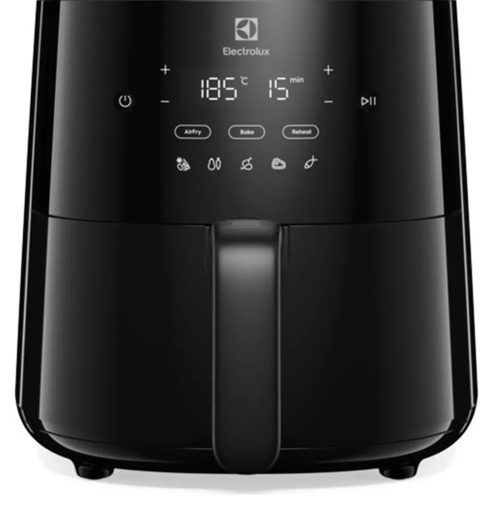 Friteuse à air chaud Electrolux 600 EAF3B Noir 3,3 L - Airfryer Compact