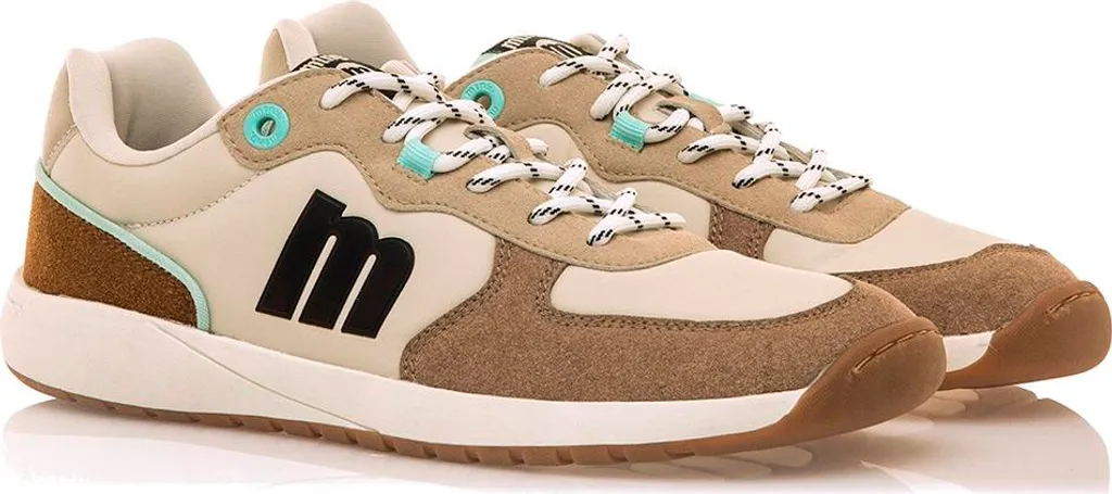 Baskets Mtng 60857 Beige UE 36 - Sneakers Basses avec Semelle Confortable