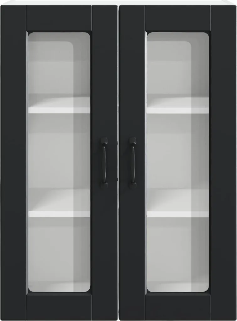 Armadio Dispensa vidaXL Nero 60x80cm | Mobile Cucina per Tutta la Famiglia - 5