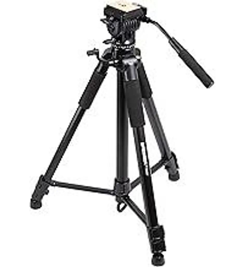 Bresser TR-688V Treppiede Video Nero con Testa a 2 Vie | Offerta Online
