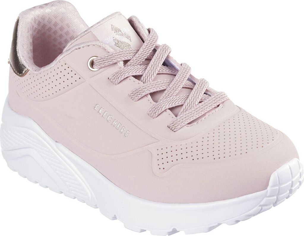 Skechers Uno Lite Metallic Mode Sportschuhe Rosa EU 33 1/2 Junge Rosa EU 33 1/2