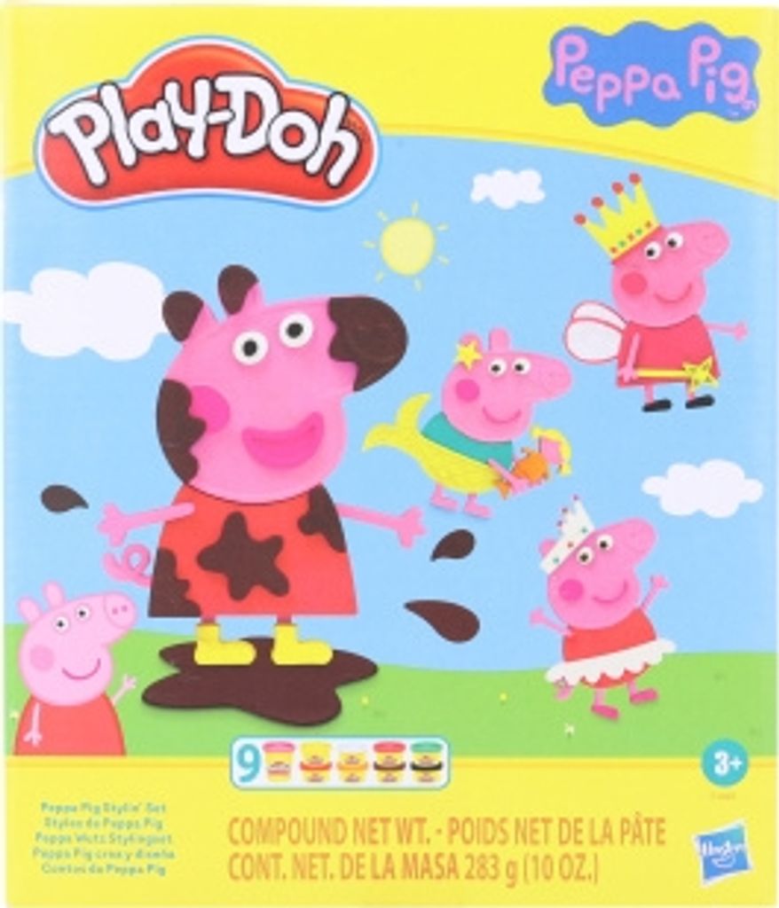 Play-Doh Peppa Pig Stylin' Set, 3 rok/roky, Polypropylen Obrázek produktu 