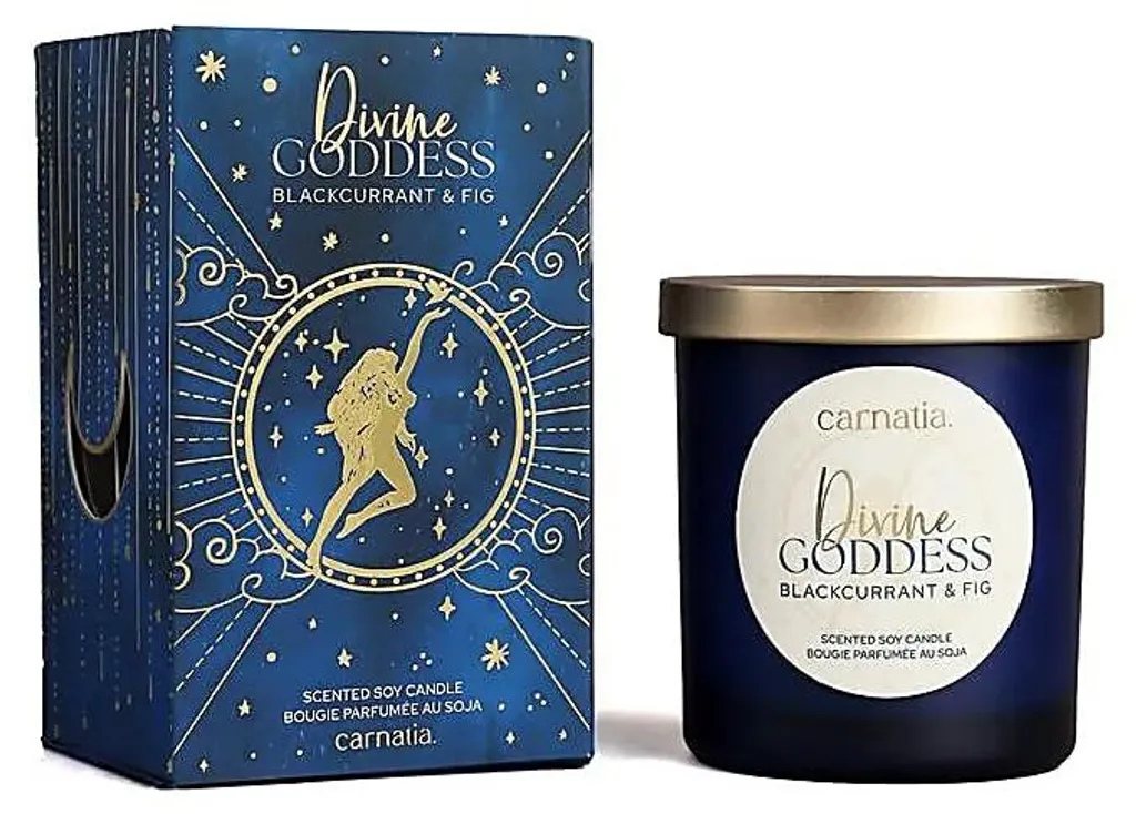 Bougies de Soja pour Méditation et Yoga Déesse Divine - 6 Pièces de 200g