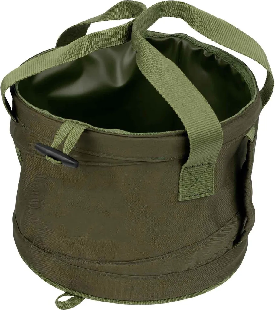 Seau de Pêche Repliable Trakker Pop-up du Sanctuaire Compact 10L