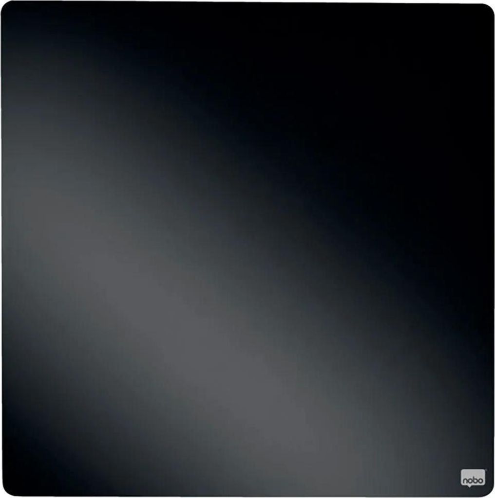Rexel magnethaftendes Tafelquadrat Schwarz 360x360mm, 360 x Produktbild 