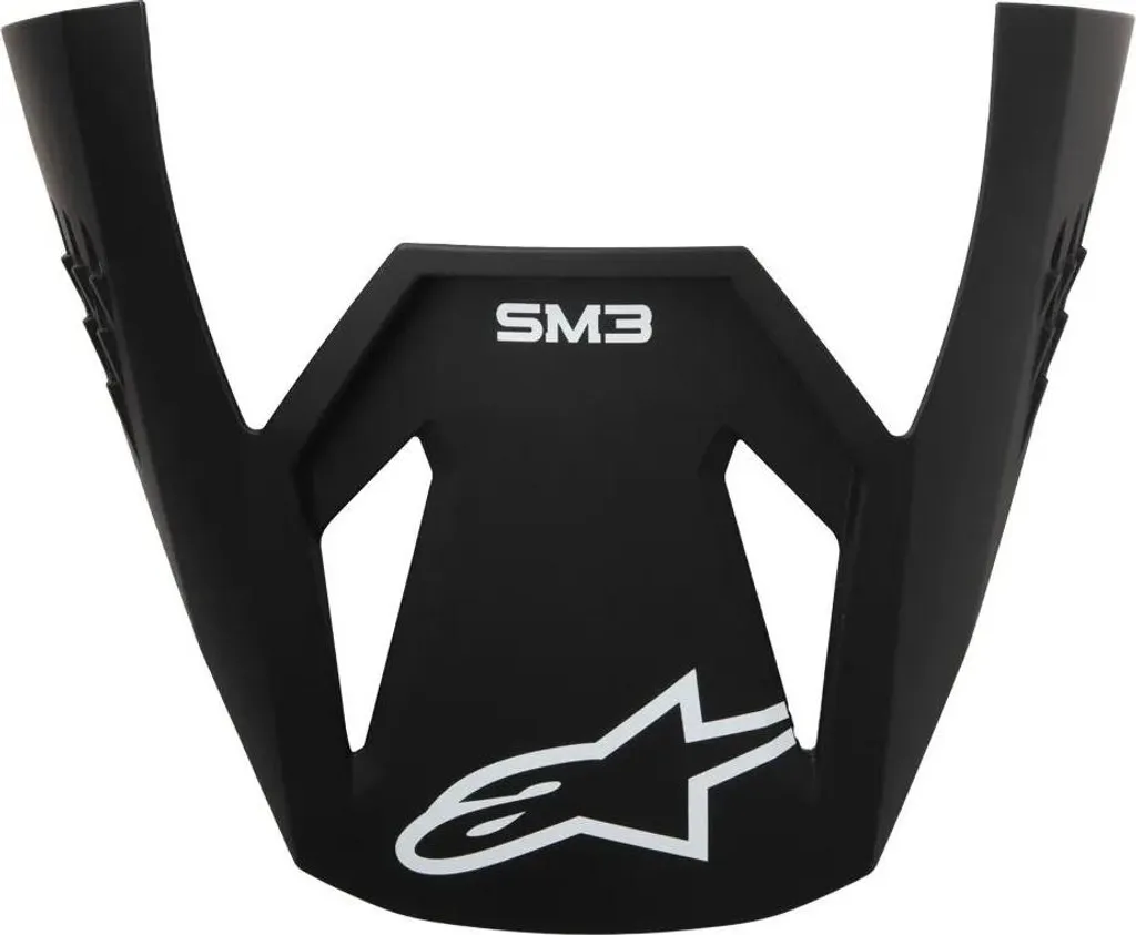 Visière Alpinestars SM3 Noir ECE06 pour Casque de Moto Tout-Terrain