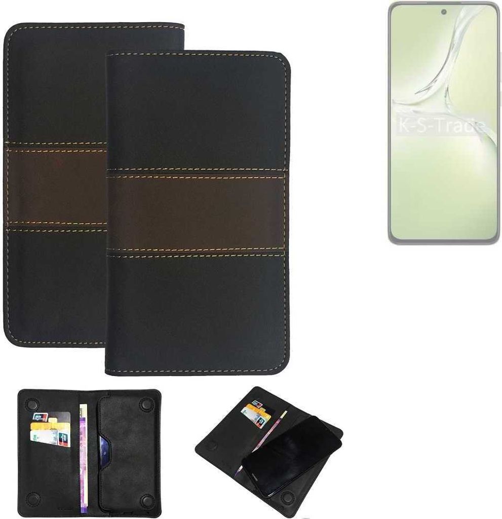 K-S-Trade Hülle Handyhülle kompatibel mit Oppo K12x 5G PJT110 Schutzhülle Walletcase Bookstyle Tasche Schutz Case Handytasche Wallet Cover