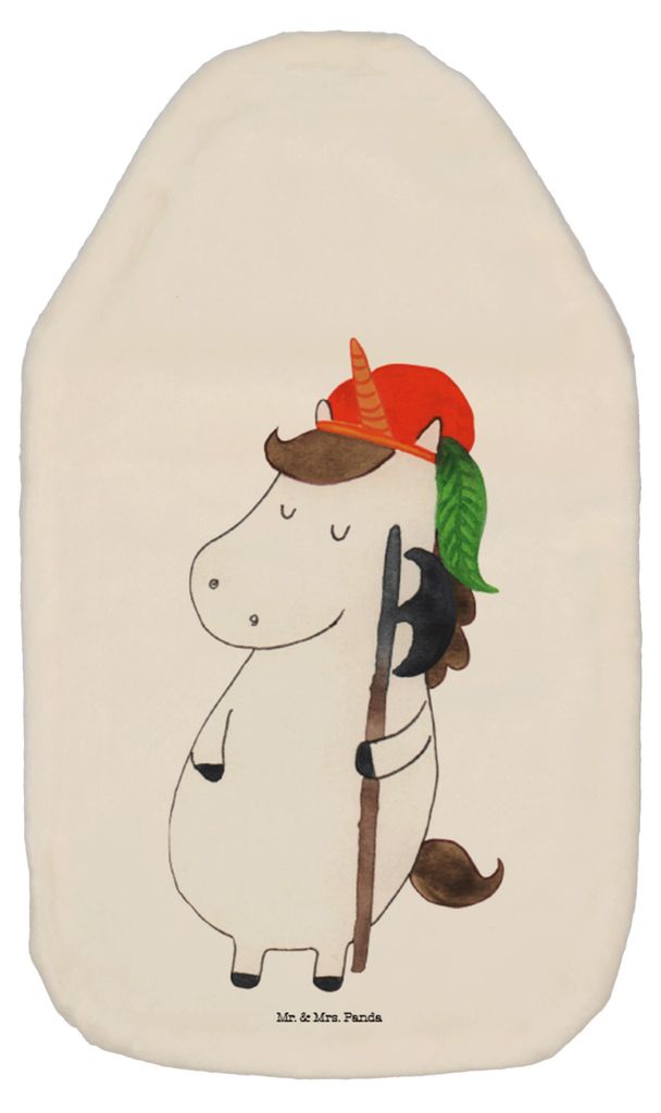 Mr. & Mrs. Panda Wärmekissen Einhorn Junge - Weiß - Geschenk, Einhörner, Mittelalter, Bube, wärmebeutel, Unicorn, heißwasserbeutel, Wärmflasc...