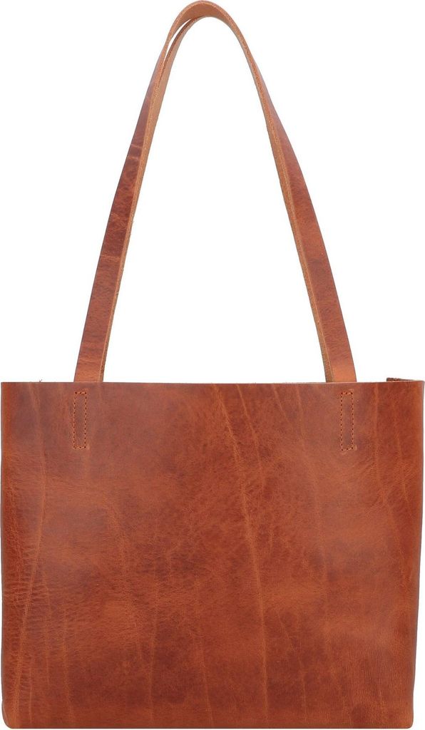 Harold's Paperbag Schultertasche Leder 32 cm