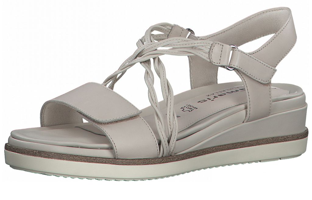 Tamaris Damen Sandalen 1-28229-28 Creme