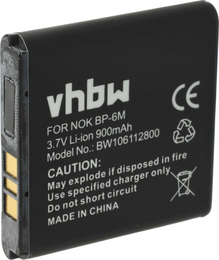 vhbw Akku kompatibel mit Nokia 3250, 6233, 6151, 6280, Produktbild 