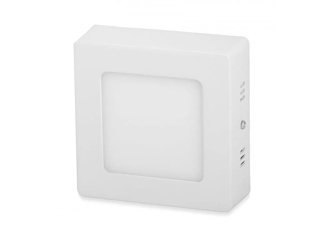 Dalle LED Encastrable Carrée 6W Blanc Jour 120mm LED Solution 104931