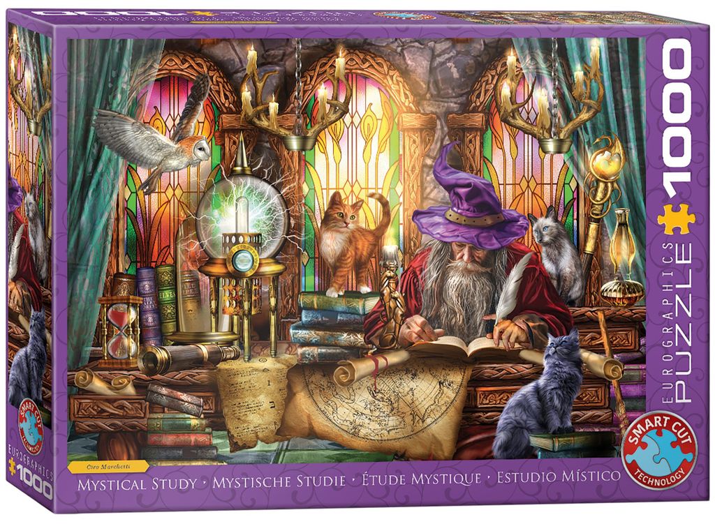 Eurographics Puzzle Mystisches Studium, 1000 Teile, 68 x 48 cm, 6000-6034