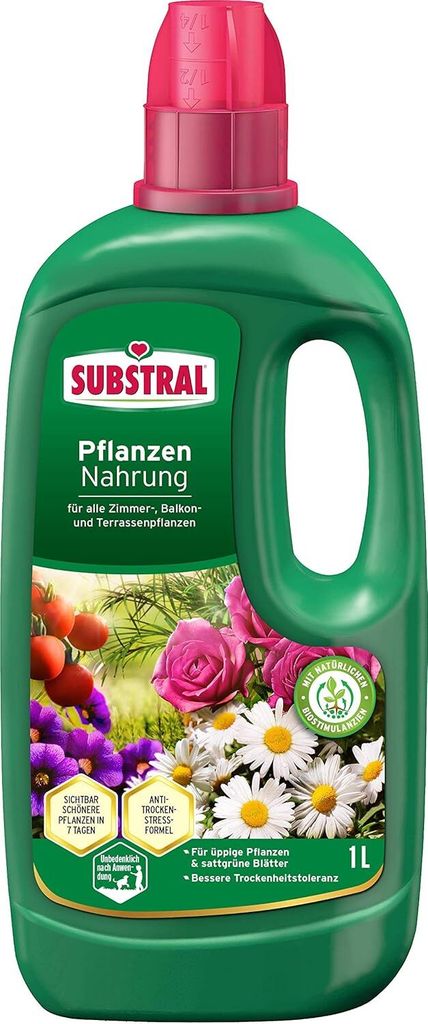 Substral Pflanzen Nahrung, Flüssiger Universaldünger 1 L Produktbild 