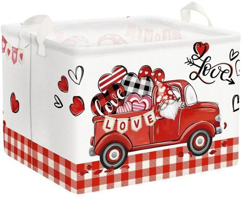 Boîte de rangement avec poignée pour jouets et vêtements - Édition 2024