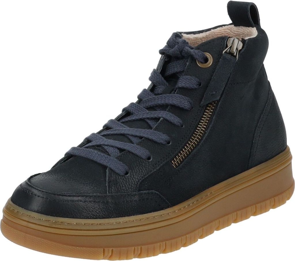 Paul Green Sneaker Sneaker ze skóry nubukowej Zdjęcie produktu 
