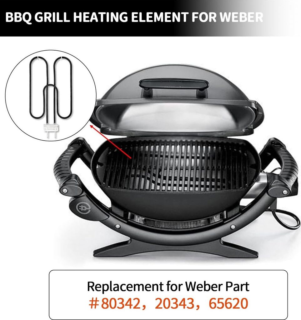 Heizelement 66631 für Weber Elektrogrill, Produktbild 3