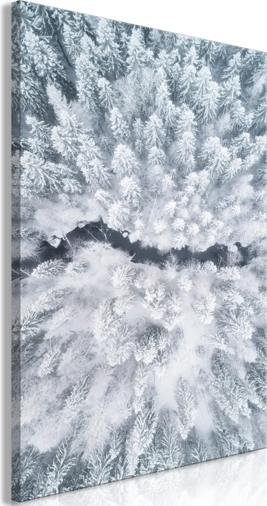 Offerta Quadro 60x90 su Tela Alberi Verticale - Pronto da Appendere