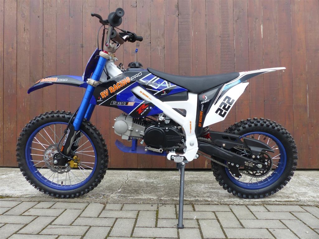 125ccm Dirtbike Pitbike Cross 125cc 4Takt 4 Gang 17/14 Zoll Produktbild 