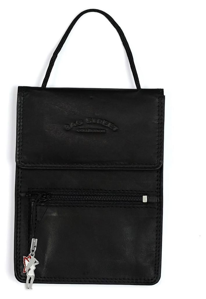 Bag Street Hommes Femmes Etui cuir noir 10x1x14 OTJ503S Image du produit 