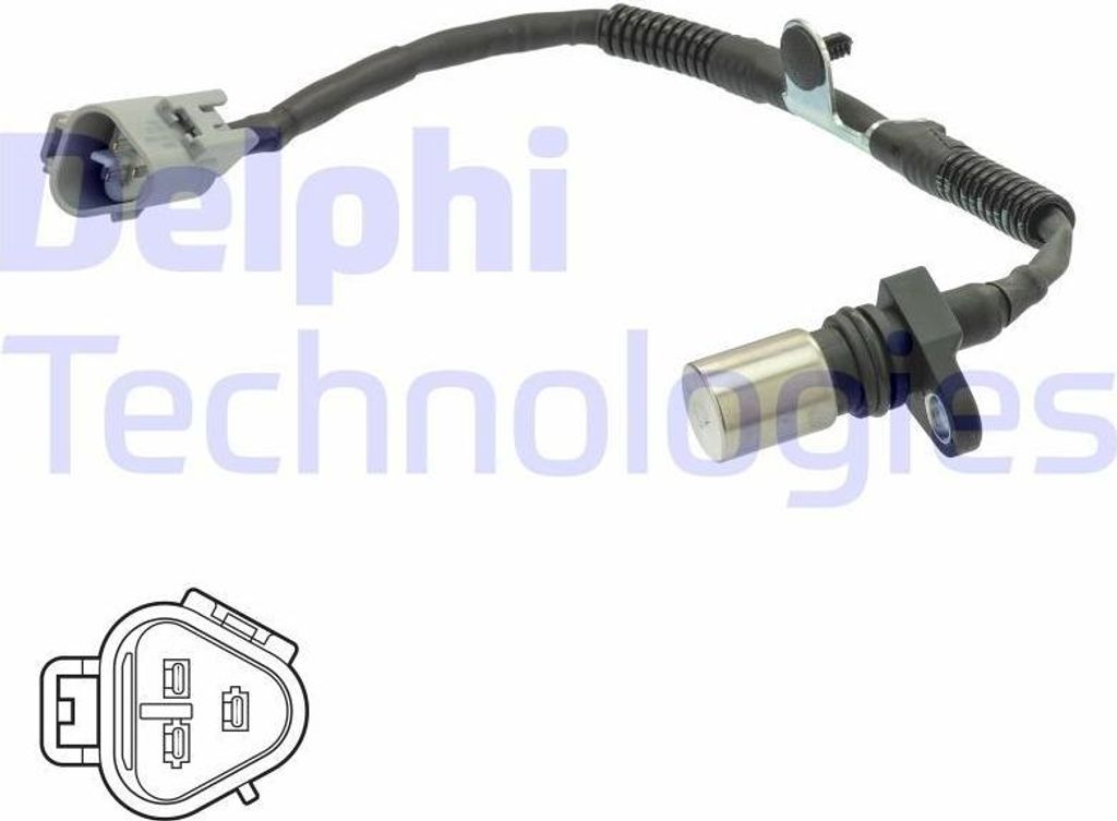 DELPHI SS11237 Kurbelwellensensor Impulsgeber für TOYOTA AURIS (NRE15, ZZE15, ADE15, ZRE15, NDE15) 385mm