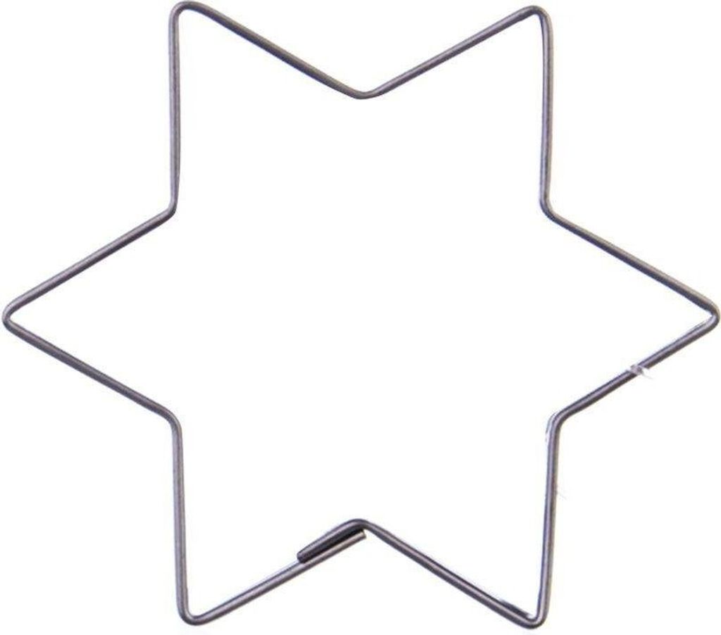 ORION Ausstechform Ausstecher für Kekse Lebkuchen STERN