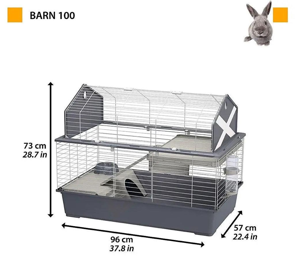 Ferplast Barn 100 - Cage Obrázok produktu 