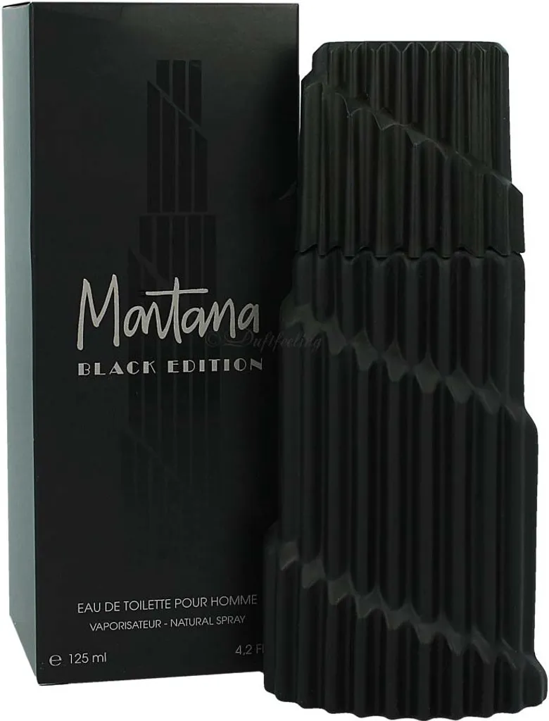 Montana Black Edition Pour Homme - Eau de Toilette 125ml Magnetico