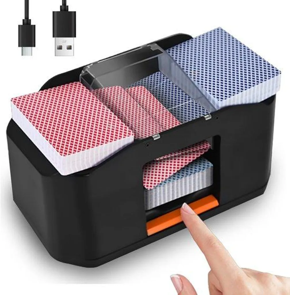 Mélangeur de cartes silencieux automatique : fini les mélanges manuels lents