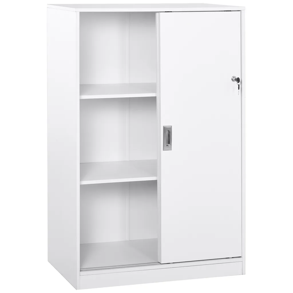 Organisateur de Bureau avec Portes Coulissantes pour Gagner de Place