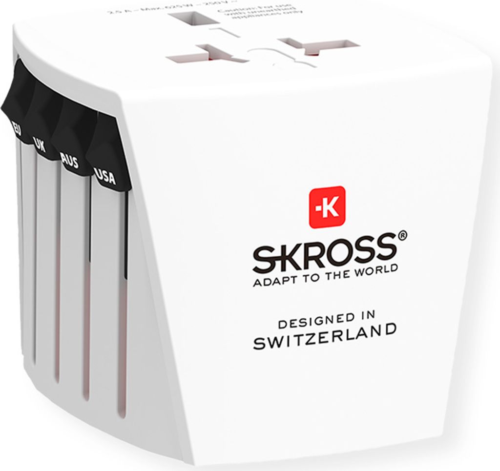 Skross MUV Micro Universal Reiseadapter, Weltweit