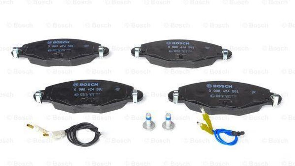 BOSCH Bremsklötze & Bremsbelagsatz vorne Bremsbeläge & Bremsbelagsatz 0 986 424 581 3165143348871