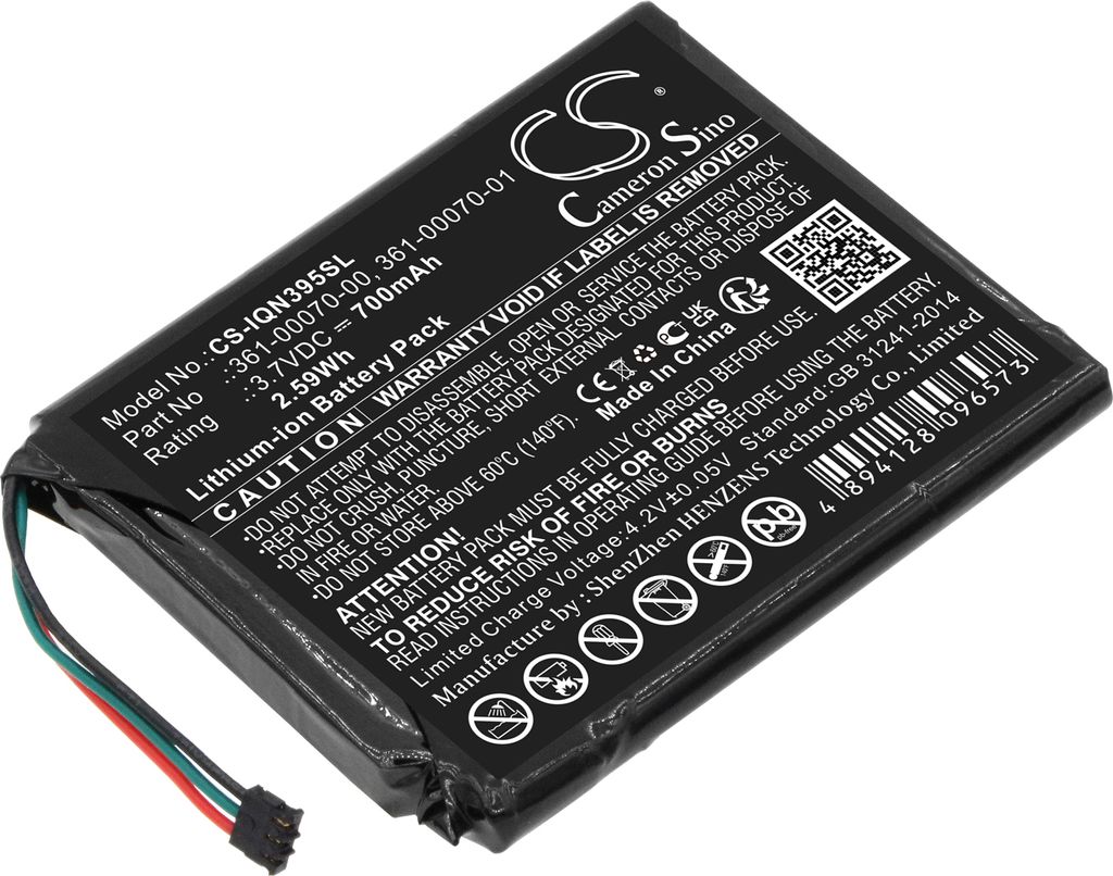 TECHTEK Baterie kompatibilní s [Garmin] 3597LMT, Nuvi 3597, Obrázek produktu 