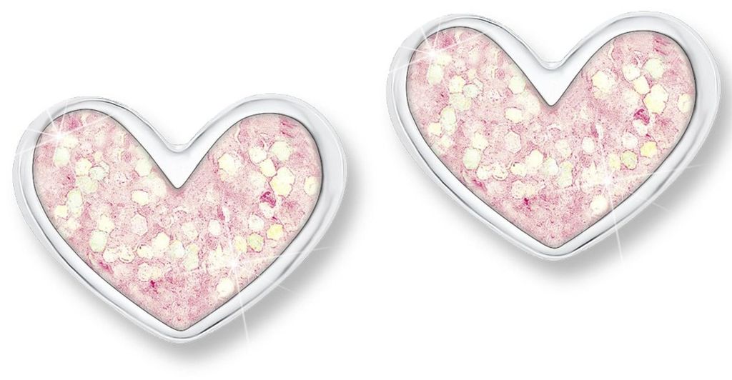 Prinzessin Lillifee PLFS/60 Mädchen Ohrstecker Herz rosa Produktbild 