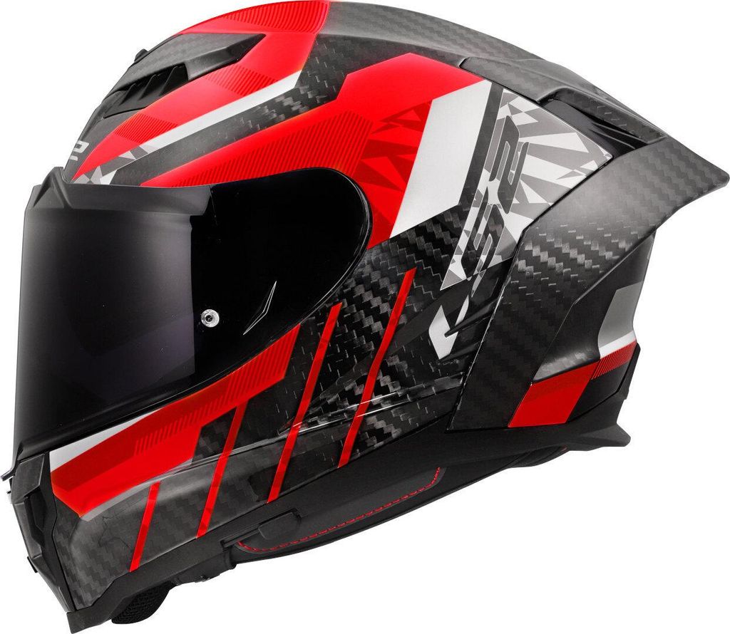 LS2 Integralhelm FF807 Dragon XL Rot / Grau Trax