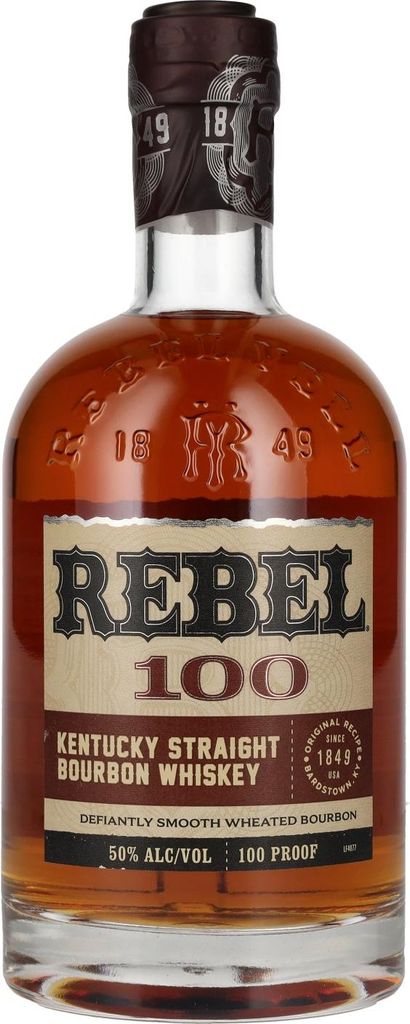 Rebel 100 PROOF Kentucky Straight Bourbon Whiskey 50% Vol. 0,7l