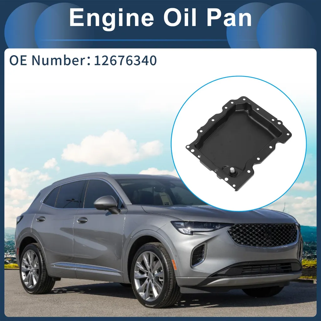 Carter de Transmission 12676340 Robuste en Fer Noir pour Buick Envision