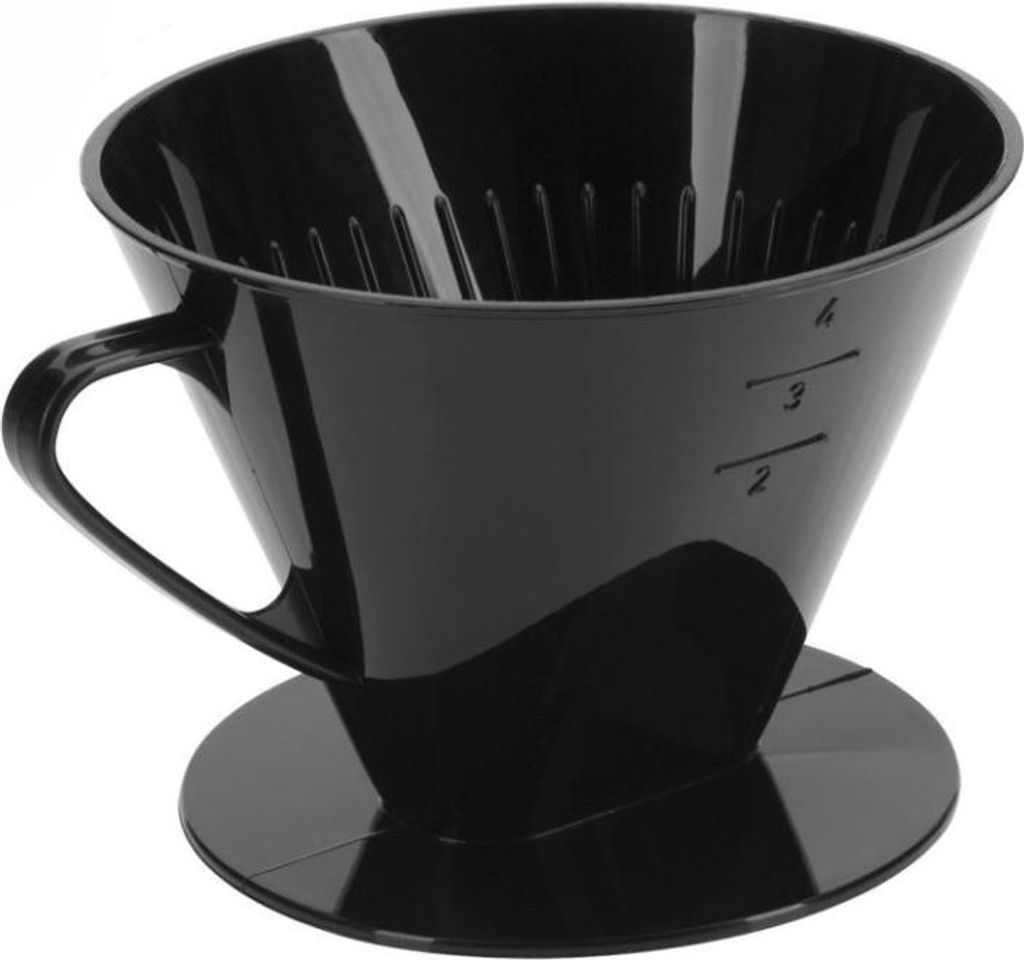 Westmark Kaffeefilterhalter 1x4 Schwarz BPA-frei Produktbild 