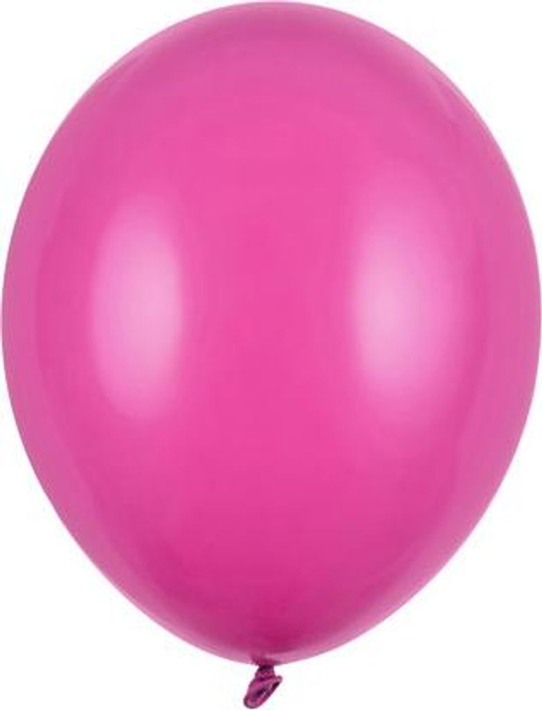 Strong Balloons 23cm, Pastel Hot Pink (1 Packung / 100 Stück)