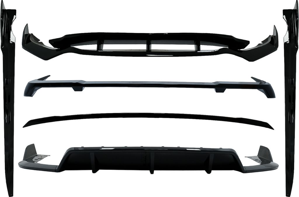 Aero Bodykit für BMW X5 G05 2018-2022 M-Tech Black Knight Produktbild 