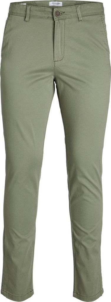JACK & JONES Chino Hose Stretch Pants Konischer Schnitt Slim Fit JPSTMARCO JJBOWIE Größe: 28W / 30L