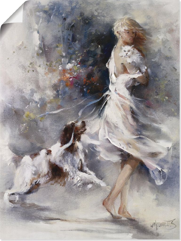 ARTland Poster Rivalität Größe: 45x60 cm