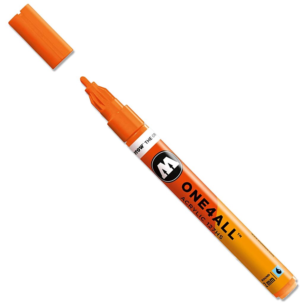 Molotow Acrylmarker ONE4ALL ACRYLIC 127HS 2mm, Nr. 218, neonorange