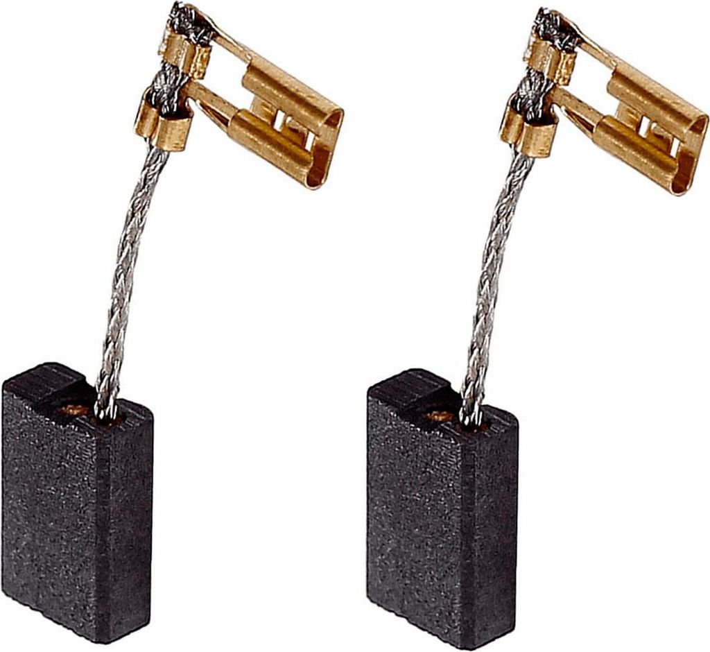 Bürsten für Elektromotoren Grafitos Marjal 9244 6,3 x 12,5 x 22 mm Holzkohle 2 Stück