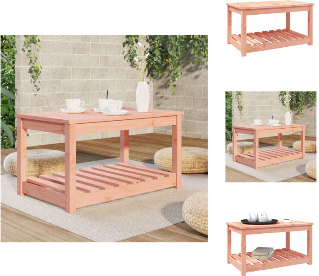 vidaXL Gartentisch 82,5x50,5x45 cm Massivholz Douglasie - Gartentische
