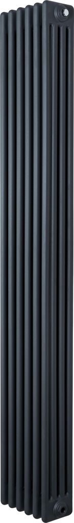 Radiador tubular de 4 columnas – 1800 mm x 290 mm – Gris Imagen del producto 