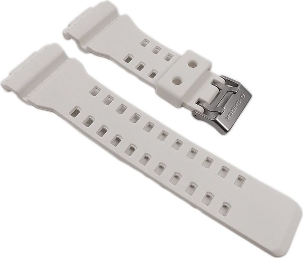 Casio Uhrenarmband Resin weiß GA-120A GA-300 GW-8900 G-8900