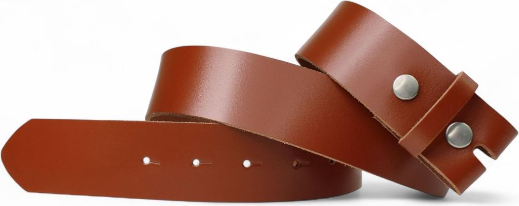 FRONHOFER Wechselgürtel 4 cm, Gürtel ohne Schnalle, Gürtel mit Druckknopf