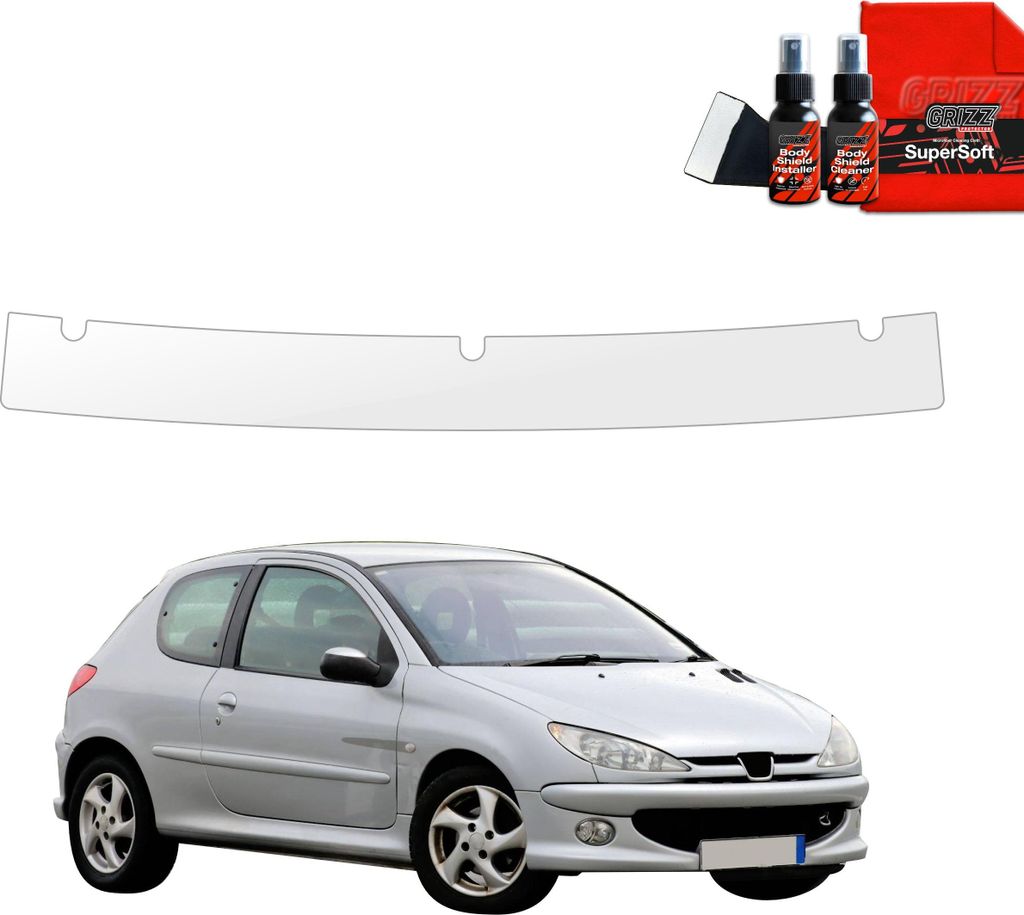 Schutzfolie für Ladekante - Peugeot 206 (1998-2009) Grizz Protector